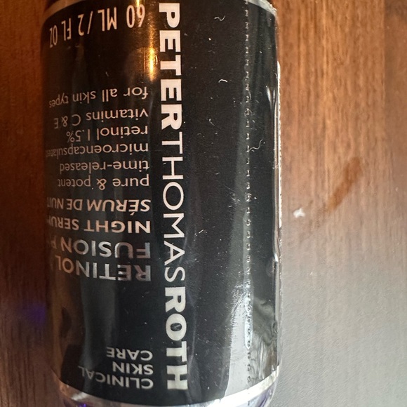 PETER THOMAS ROTH Retinol Fusion PM Night Serum ~ 2 fl oz ~ NEW + SEALED - Picture 4 of 4
